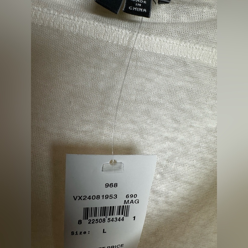 Vince cream Short Sleeve Tee - Picture 4 of 9